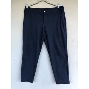Lululemon Pants Men 33 ABC Slim Fit 5 Pocket Navy Warpstreme Performance Preppy
